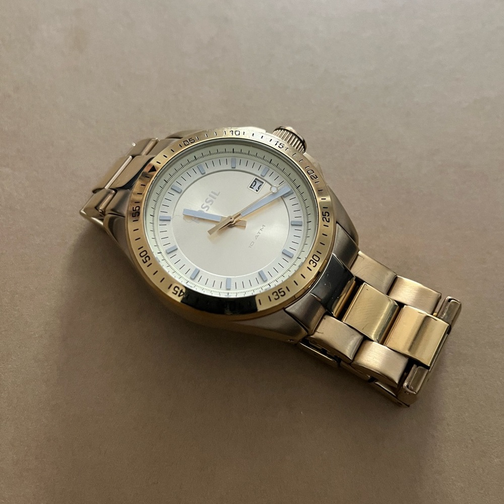 FOSSIL Decker Gold-tone Stainless Steel Men's WatchItem No. AM4386